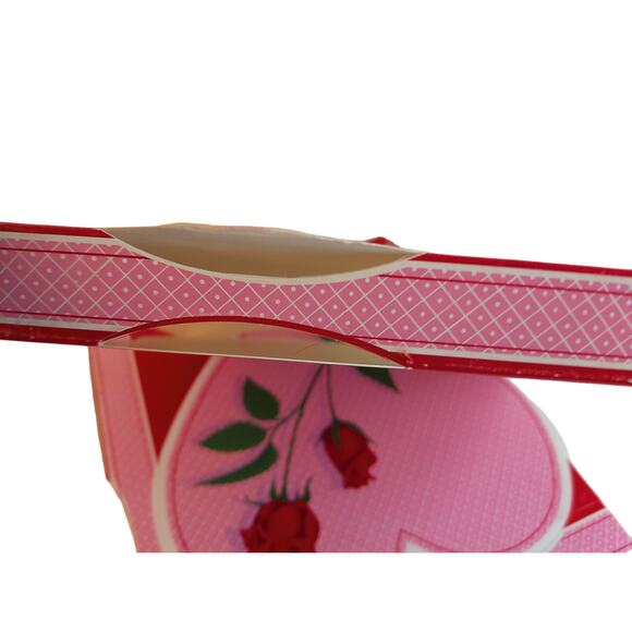 Vintage Heart And Roses Card Gift Box SET OF 24 - Picture 7 of 9